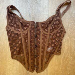 Urban Outfitters Corset Top